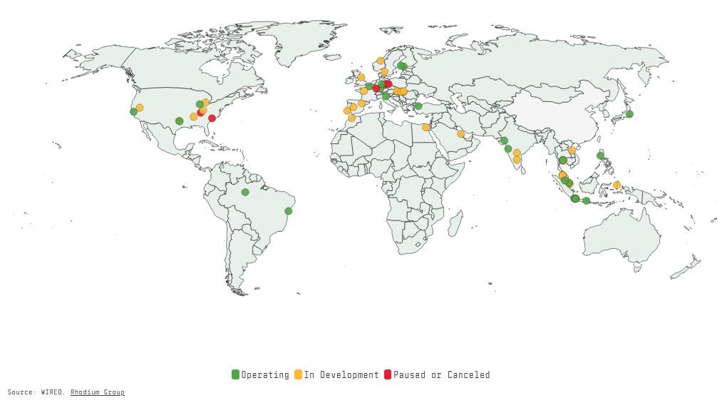 Global Battery Manufacturing Visualization