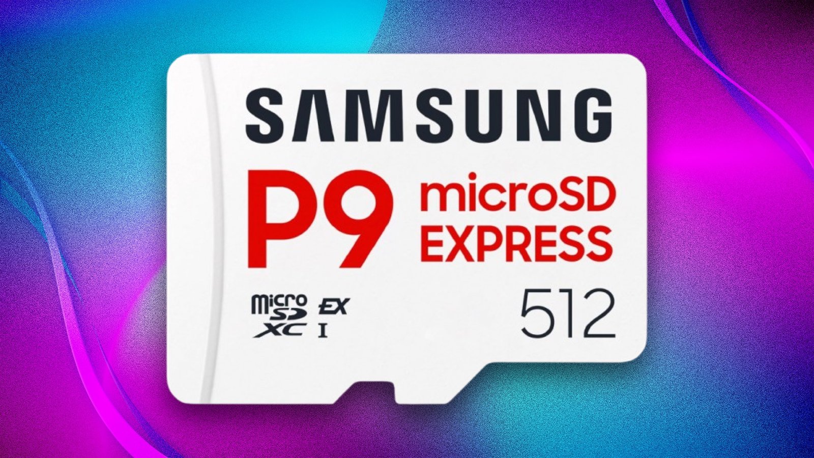 Samsung P9 Express microSD card